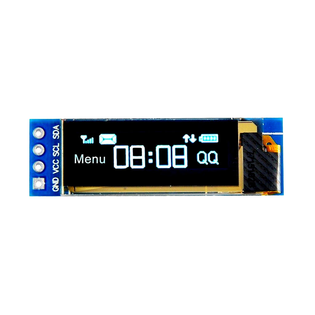 0.91-inch OLED Display Module IIC 12832 LCD Display Device Compatible with 3.3V-5V