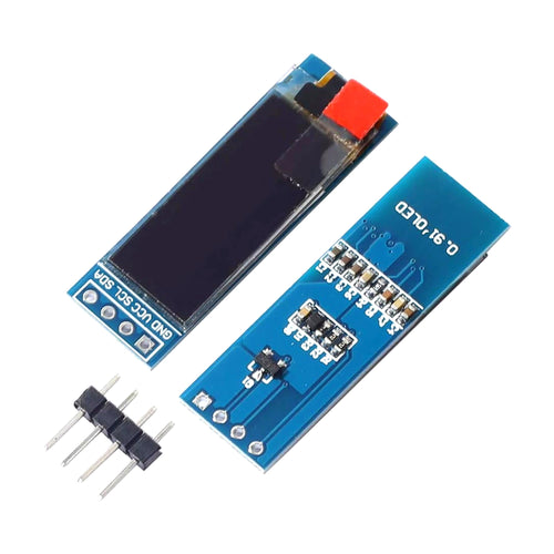 0.91-inch OLED Display Module IIC 12832 LCD Display Device Compatible with 3.3V-5V