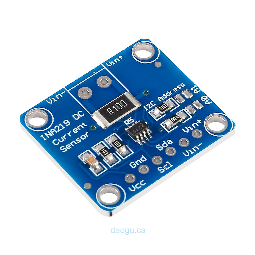 MCU-219 INA219 Bidirectional Current & Power Monitor Module (I²C)