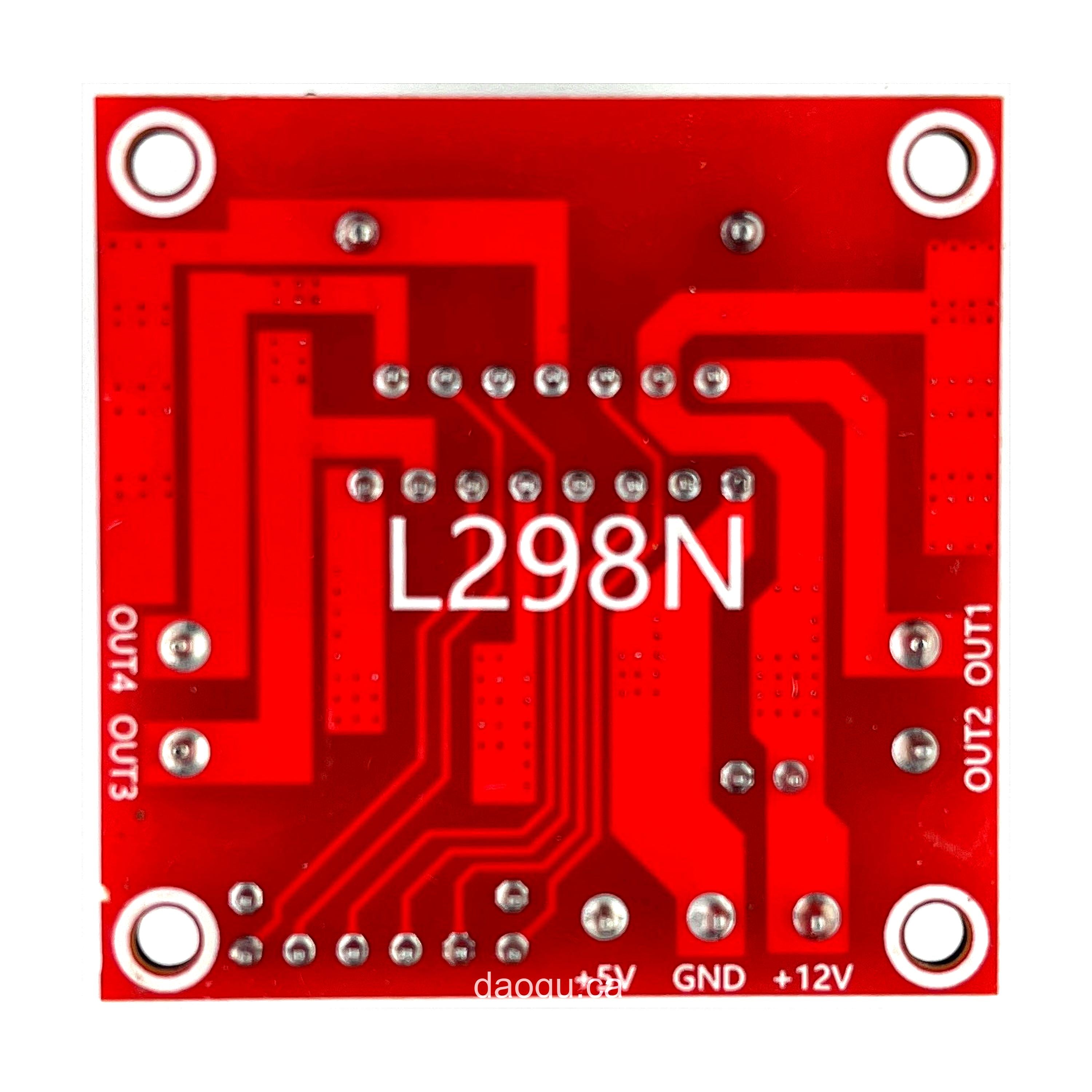 L298N Motor Driver Board Module for Stepper Motor, Smart Car, Robot L298
