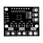 INA3221 Module Triple bidirectional bus Low-side/High-side Voltage/Current/Power Monitor I2C