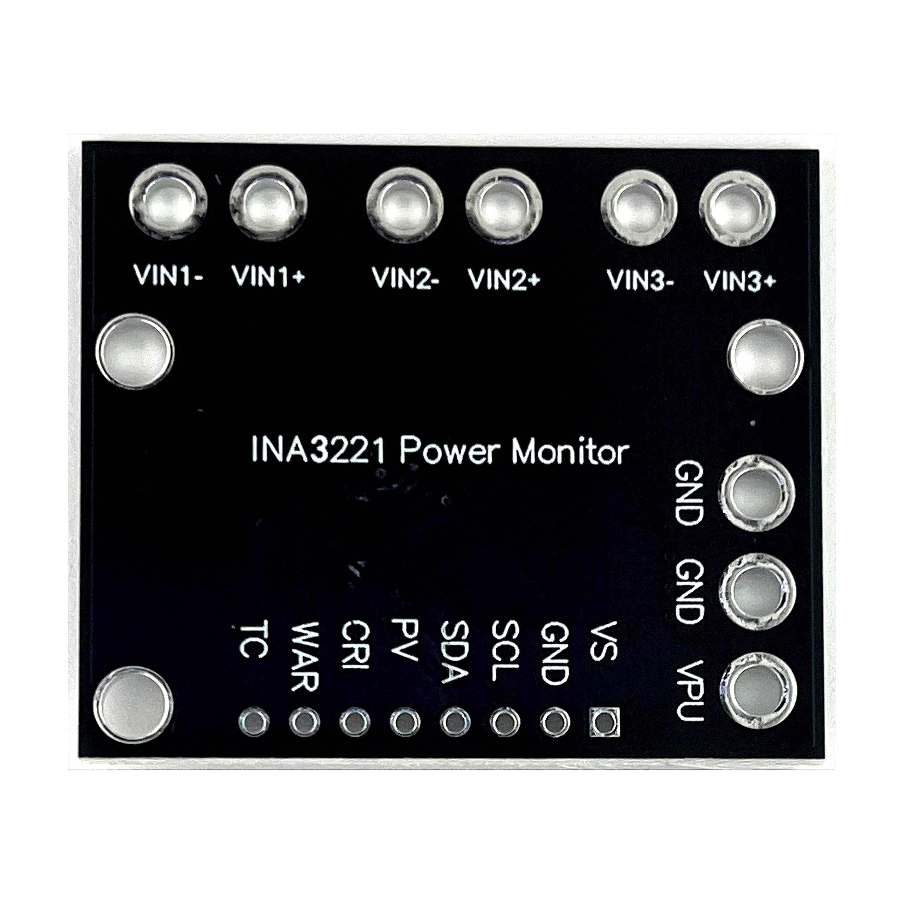 INA3221 Module Triple bidirectional bus Low-side/High-side Voltage/Current/Power Monitor I2C
