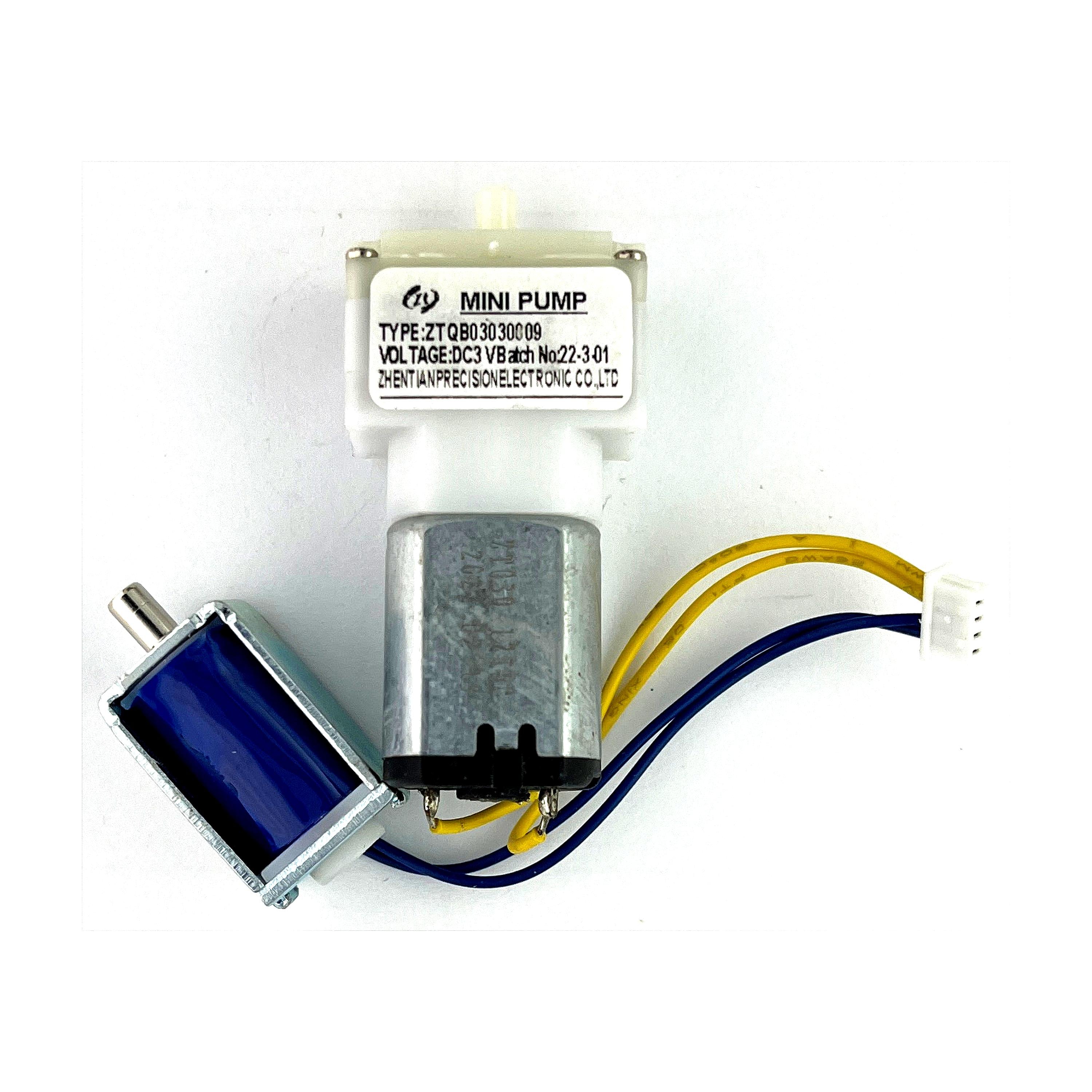 030 Miniature Wrist-Type Air Pump / Air Valve 3V Fast Deflation Valve for Sphygmomanometer Mini Inflator Pump Pressure Diaphragm Pump