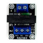 1-Channel 5V Low-Level Trigger Solid State Relay Module with Fuse SSR 250V 2A