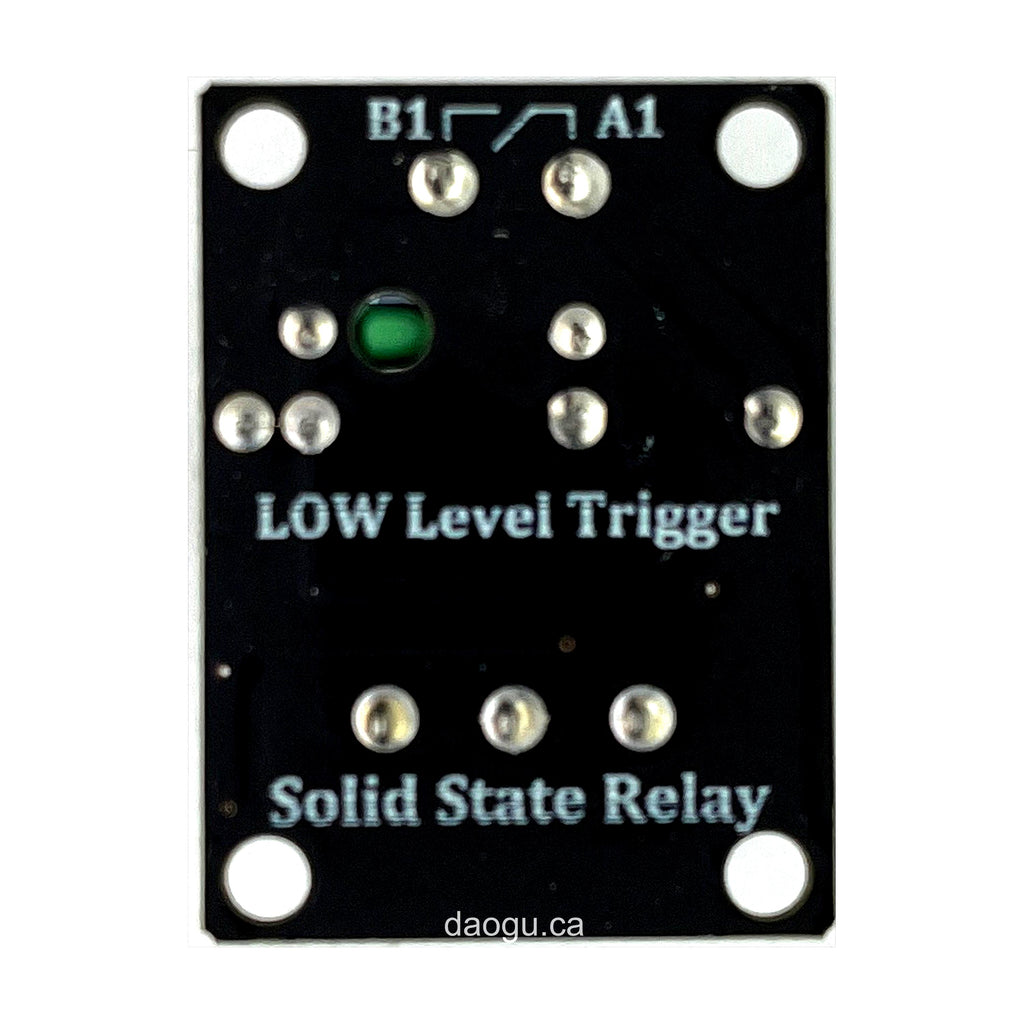 1-Channel 5V Low-Level Trigger Solid State Relay Module with Fuse SSR 250V 2A