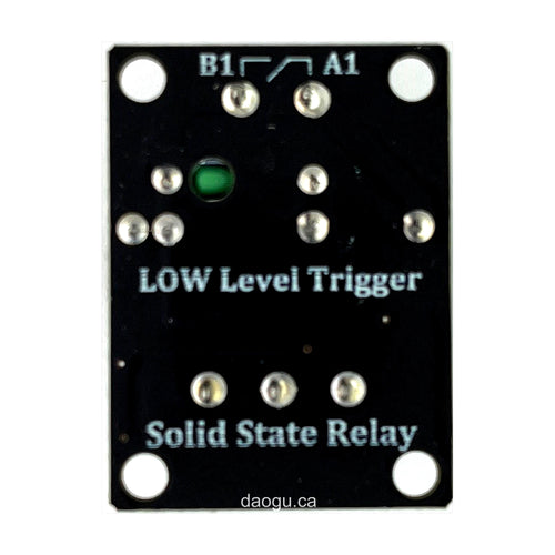 1-Channel 5V Low-Level Trigger Solid State Relay Module with Fuse SSR 250V 2A