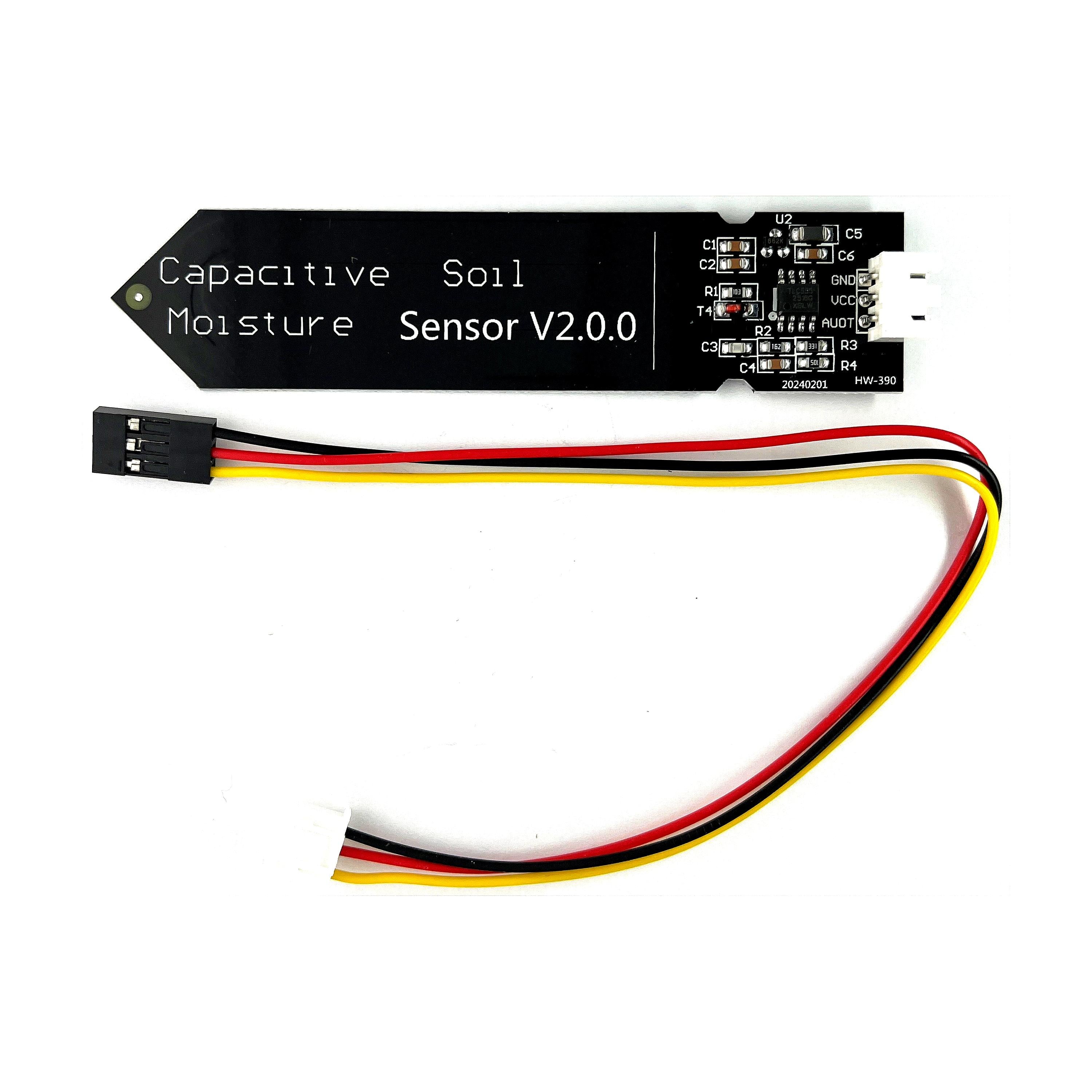 Capacitive Soil Moisture Sensor Anti-Corrosion Wide Voltage with Cable