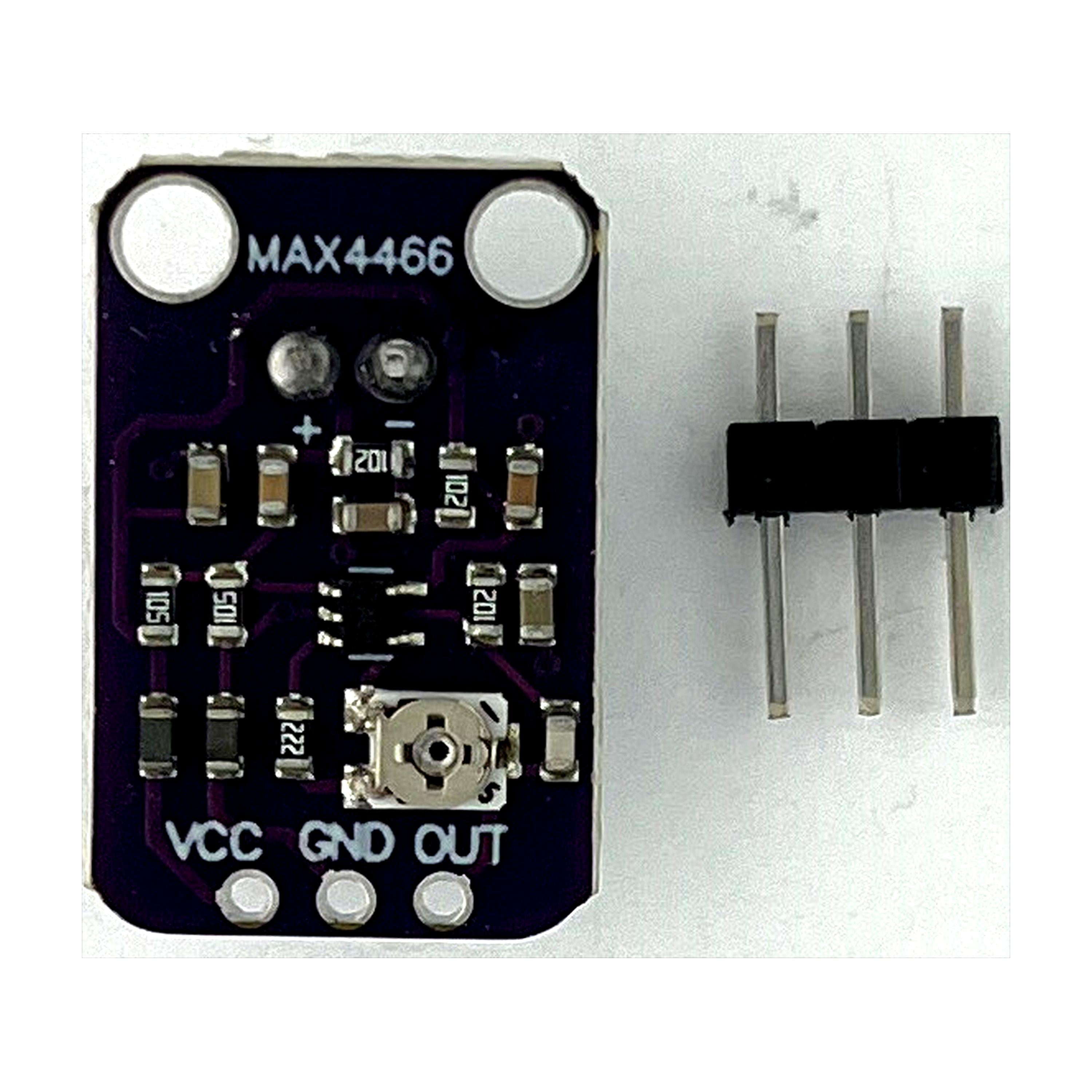 GY-MAX4466 Sound Sensor Module MAX4466 Microphone Preamplifier