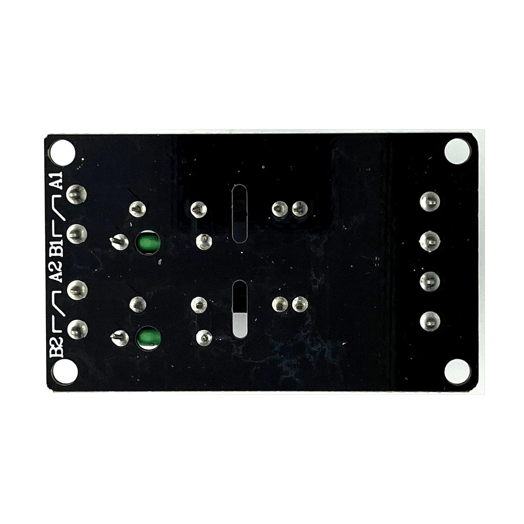 2-Channel 5V High-Level Trigger Solid State Relay Module with Fuse SSR 250V 2A