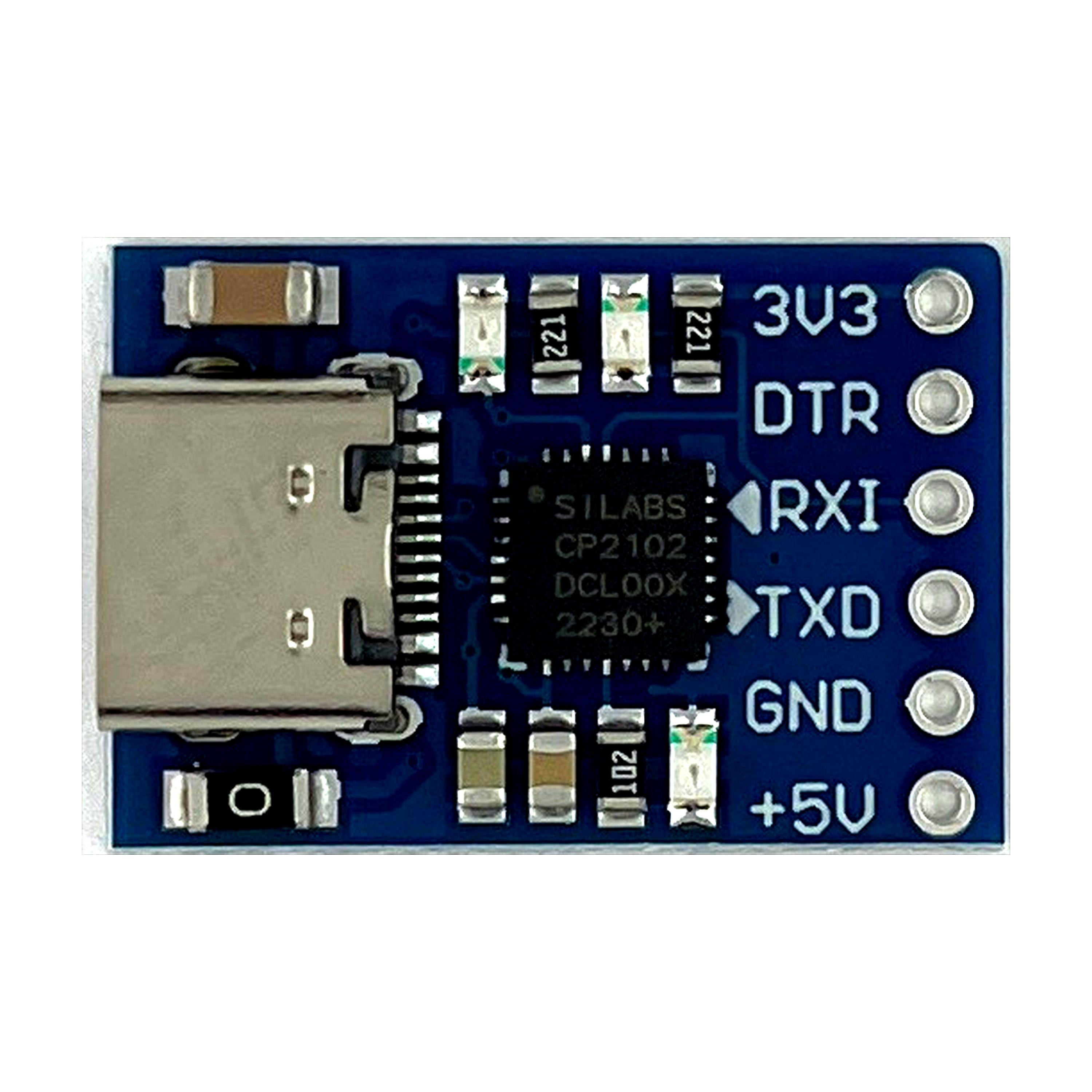 TYPE-C USB Interface CP2102 Module USB to TTL USB to Serial Port UART STC Downloader