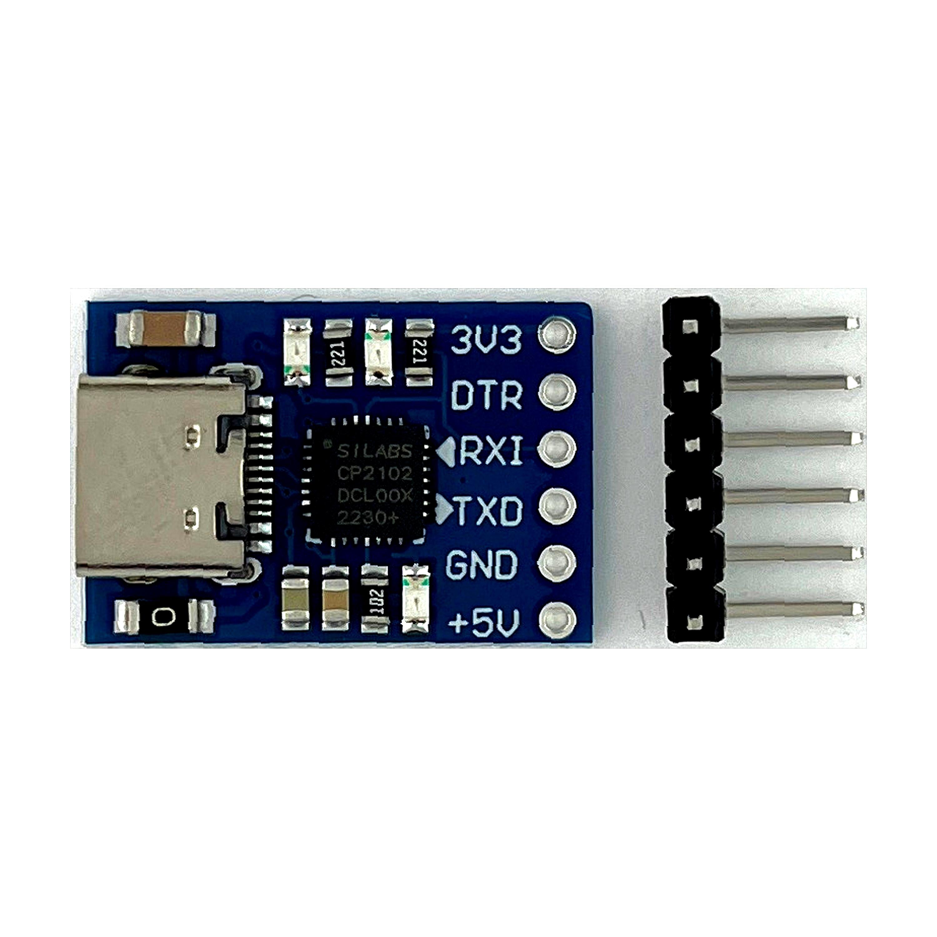 TYPE-C USB Interface CP2102 Module USB to TTL USB to Serial Port UART STC Downloader