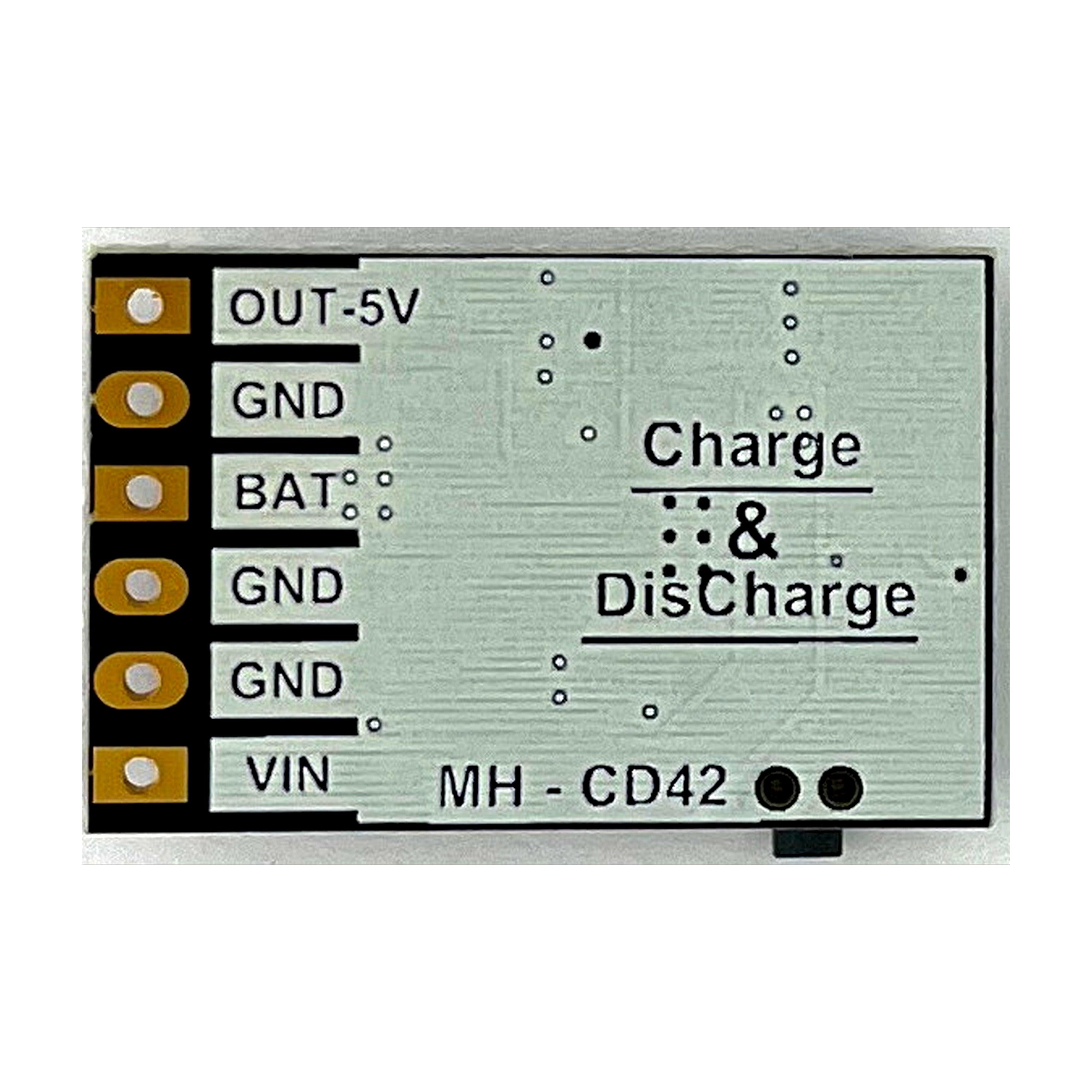 CD42 5V2A Charge/Discharge Integrated Module 3.7/4.2V Lithium Battery Boost Charge/Discharge Protection