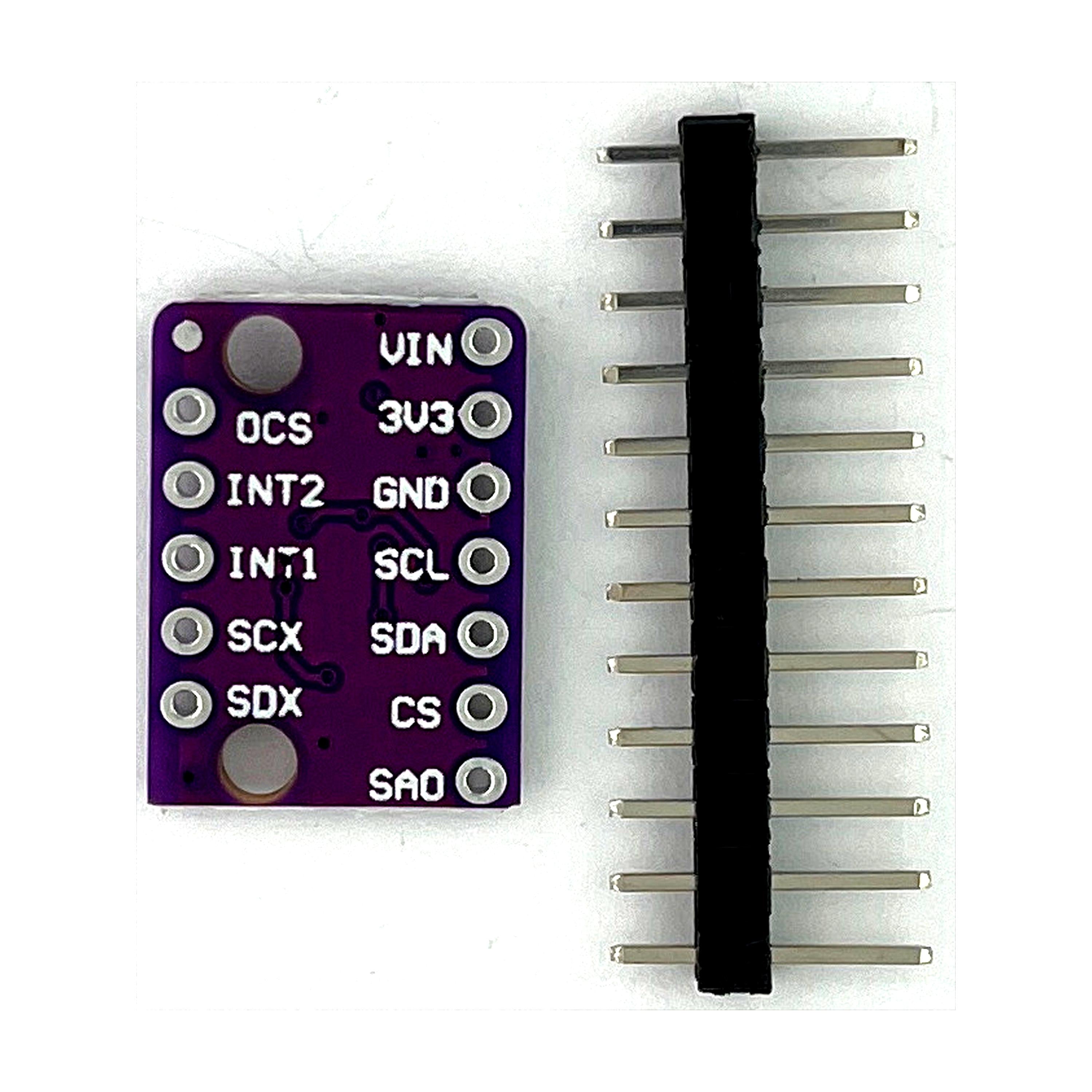 GY-BMI160 Module 6DOF 6-Axis Angular Velocity Gyroscope + Gravity Accelerometer Sensor IIC / SPI