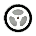 ZJ327 miniQ Car N20 Motor Rubber Wheel Diameter 34mm Encoder Wheel 34*7