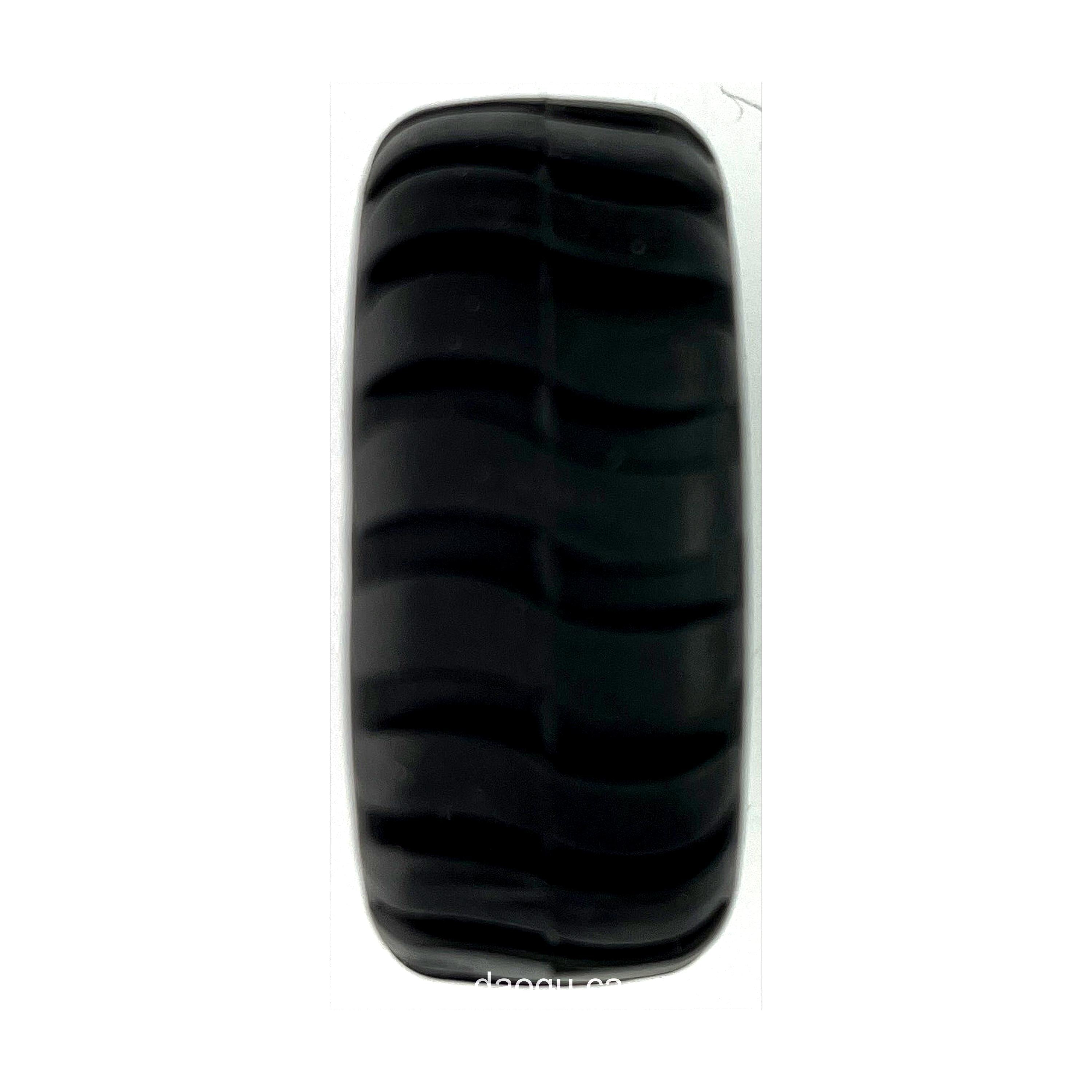 D-Shaped Axle Rubber Tire Robot Accessory 43mm Line Follower Model Car Wheel for N20 Geared Motor