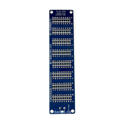 0.1Ω - 9,999,999Ω Programmable Resistor Board Module Eight-Segment 1% Accuracy