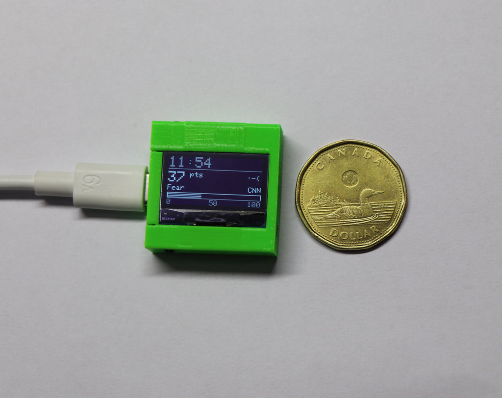 0. Tiny monitor based on ESP32C3 and 0.96" OLED