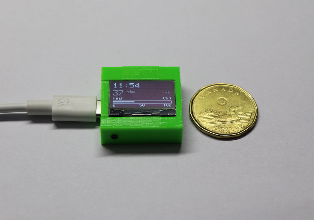0. Tiny monitor based on ESP32C3 and 0.96" OLED