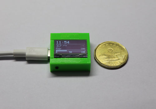 0. Tiny monitor based on ESP32C3 and 0.96" OLED
