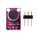GY-MAX4466 electret microphone amplifier MAX4466 adjustable amplifier module