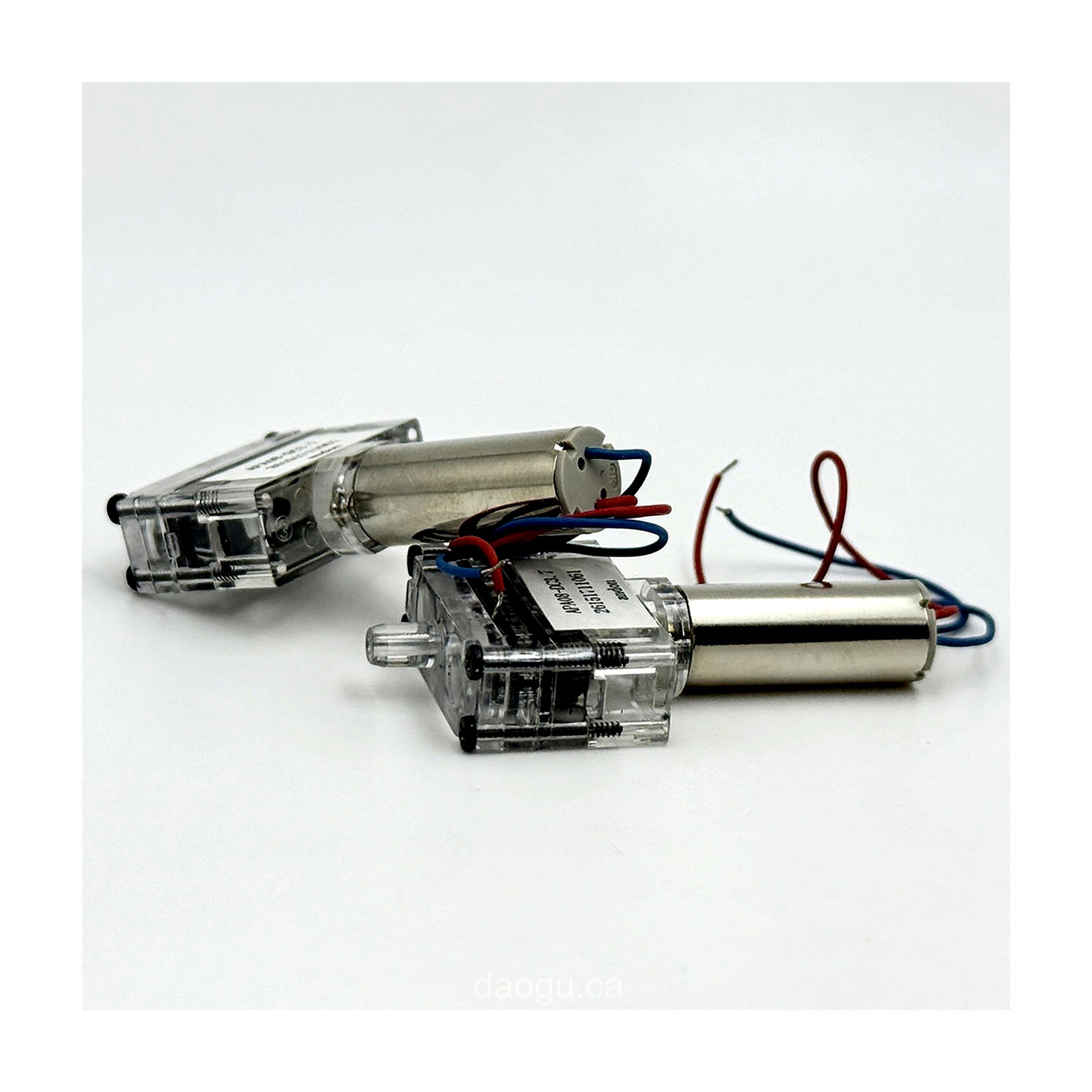 820 Coreless Micro Mini Air Pump Single-Hole Inflator Pump 3V / 3.7V Transparent Precision Aerator Pump