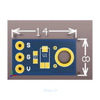 TEMT6000 Ambient Light Sensor Analog Light Intensity Module Visible Light Sensor