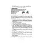 Mini SR602 Human Body Sensor Module Pyroelectric Infrared Sensor Probe Switch High Sensitivity