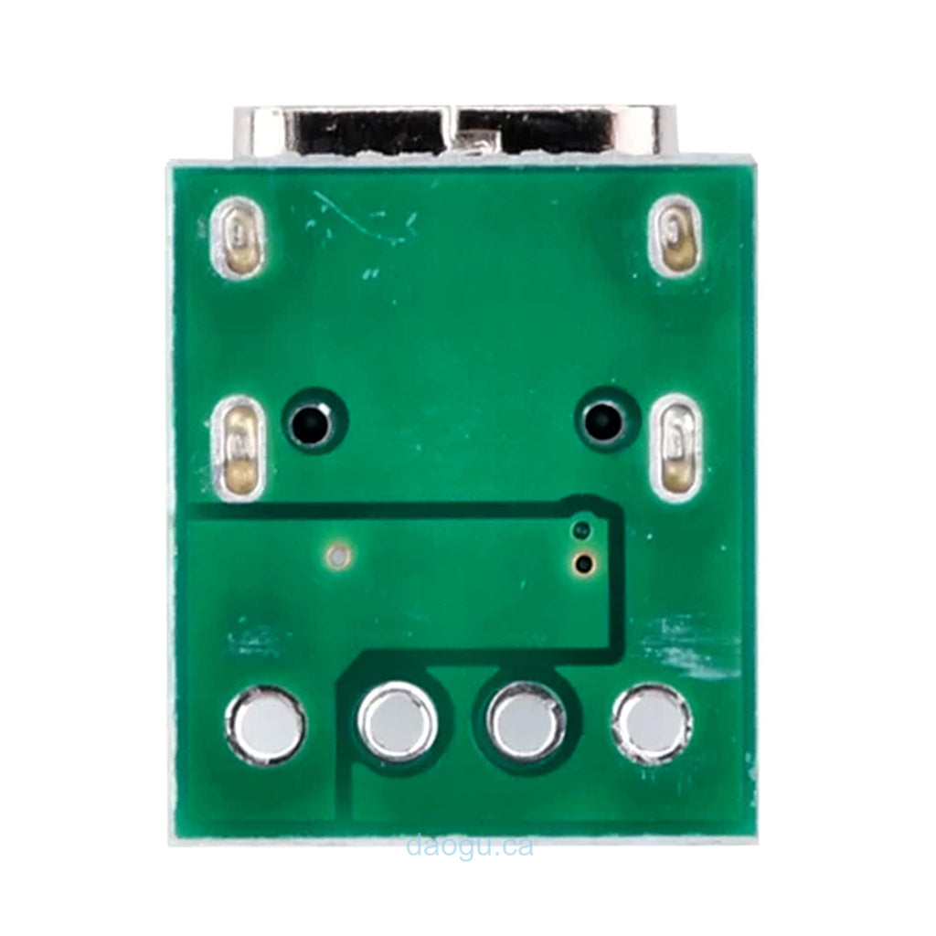 TYPE-C Female Socket Test Board Double-Sided Reversible USB 3.1 16P to 2.54mm